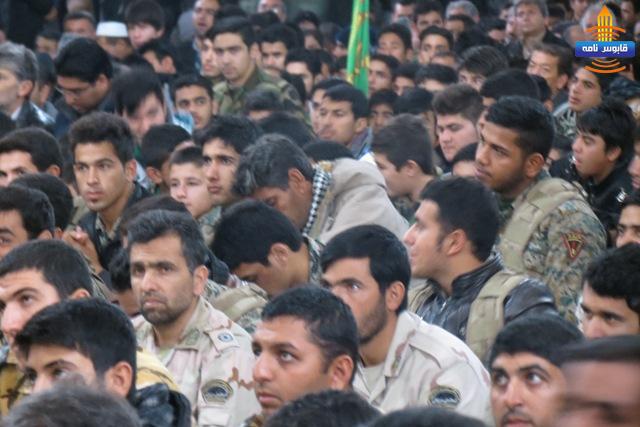 اجتماع بسیجیان گنبد کاووس در مصلی نماز جمعه+تصاویر